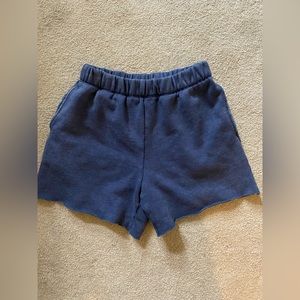 Aerie blue sweat shorts!!